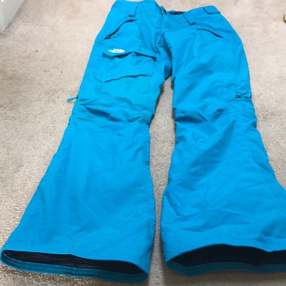 bright ski pants